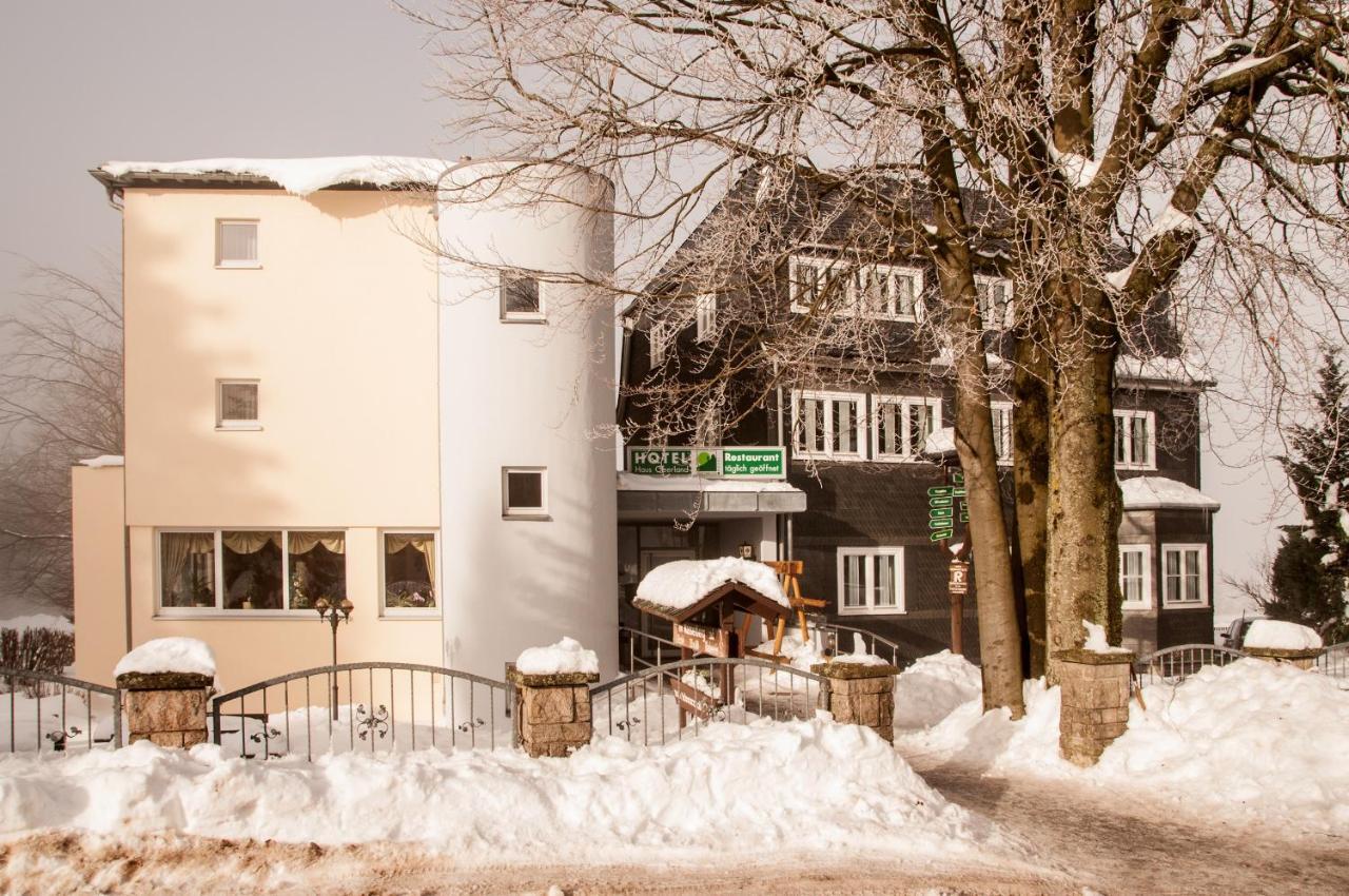 Hotel Haus Oberland Masserberg Exteriör bild