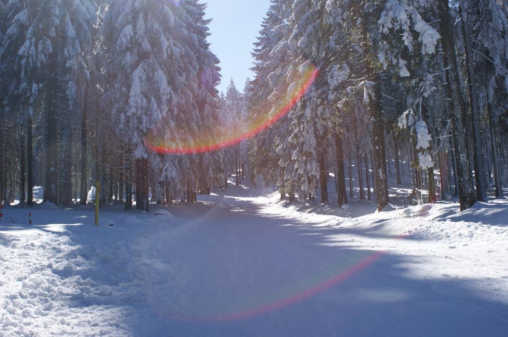 Hotel Haus Oberland Masserberg Exteriör bild
